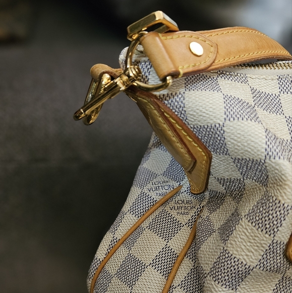 ❌️SOLD SOLD❌️Louis Vuitton Evora GM Damier Azur Shoulder Bag Tot - Picture 6 of 9